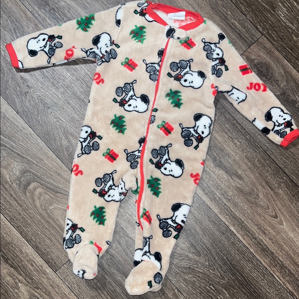 Snoopy Christmas Fleece Pajama